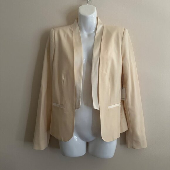 Ulla Johnson Marlene Blazer Womens Size 10 Virgin Wool Silk Luxe Tuxedo Style - Picture 1 of 12